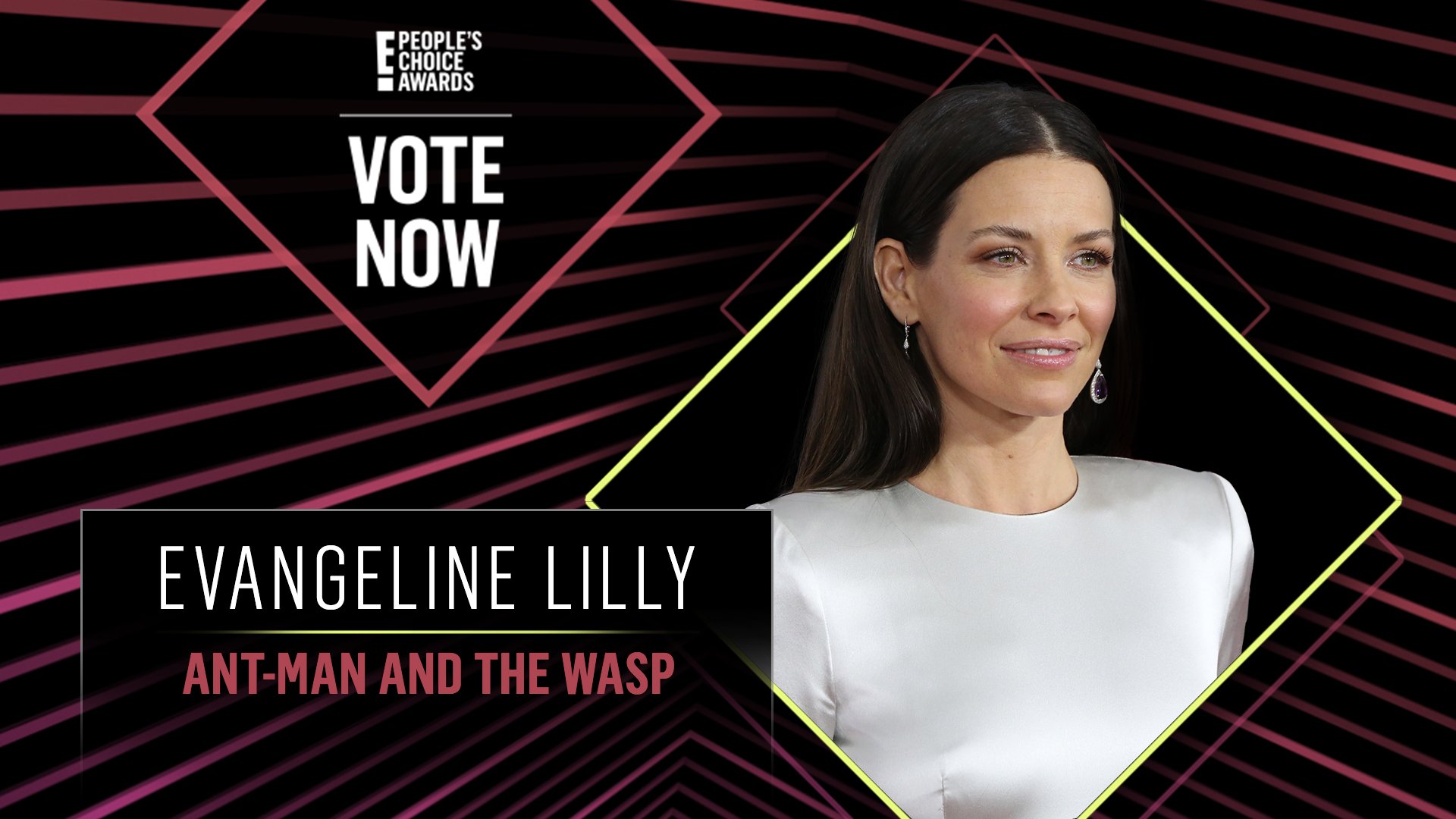 People�s Choice on Twitter "Vote for Evangeline Lilly