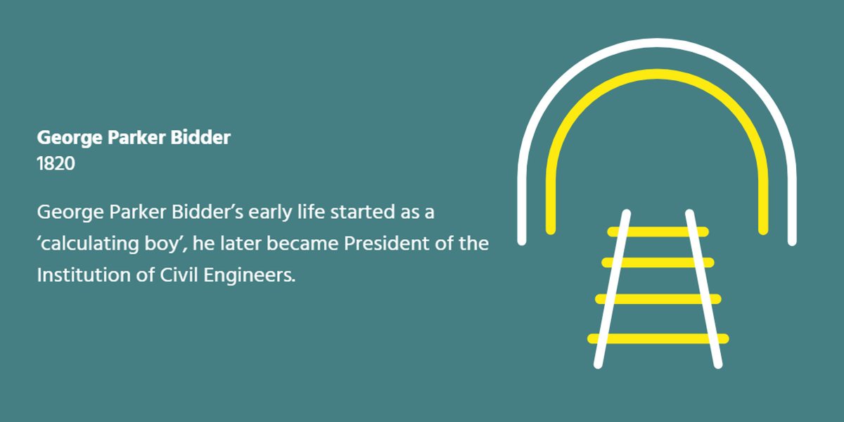 SchoolOfEng_UoE's tweet photo. George Parker Bidder, from ‘calculating boy’ to an Edinburgh education to a world leading civil engineer. In 1834, he & Robert Stephenson worked on the London-Birmingham railway & together created the first railway in Norway. Bidder later became the @ICE_engineers #Engineering150 https://t.co/acSIVqDZrS