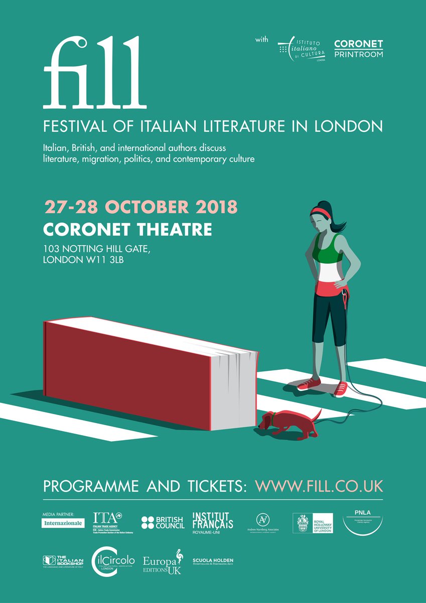 Ready to roll! Our program is finally online and you can buy your tickets here: bit.ly/2MQoxZJ

The politics of translation, London as a second language, some brilliant novels, the fascist paradox and the need to make Margaret Atwood fiction again.