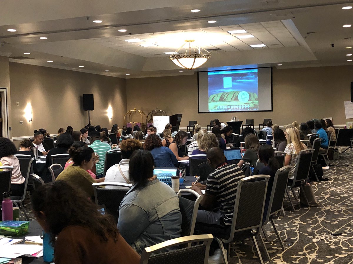 GO_TIP's tweet photo. Full house at today’s #KickoffWeek18 Day 2. Reflecting on modeling respect every day with every student with @BehaviorQueen! Learning strategies that protect all-important instructional time!#GreatTeachingMatters @amills4 https://t.co/5OZ7PaSGo5