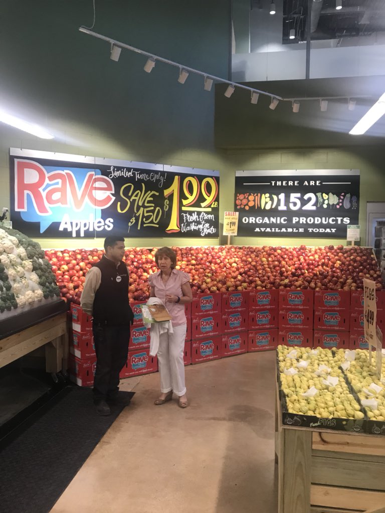 cmjsgates's tweet photo. Morning coffee & ribbon cutting at the new @CentralMarket in D13! The wait was worth it the store is beautiful and includes #RaveApples #MushroomTable 500 cheeses and lots more. Thank you @HEB for being a great Community partner! https://t.co/IAcuFy5qzE