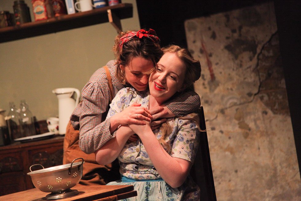 lct63's tweet photo. There was some wonderful audience feedback for Aspidistra Resistance @SLTheatre last night with comments such as 'moving and thought provoking', 'heartfelt' and 'powerful'. There are still four performances left to see this world premiere. https://t.co/6ZCxdpZ4DH