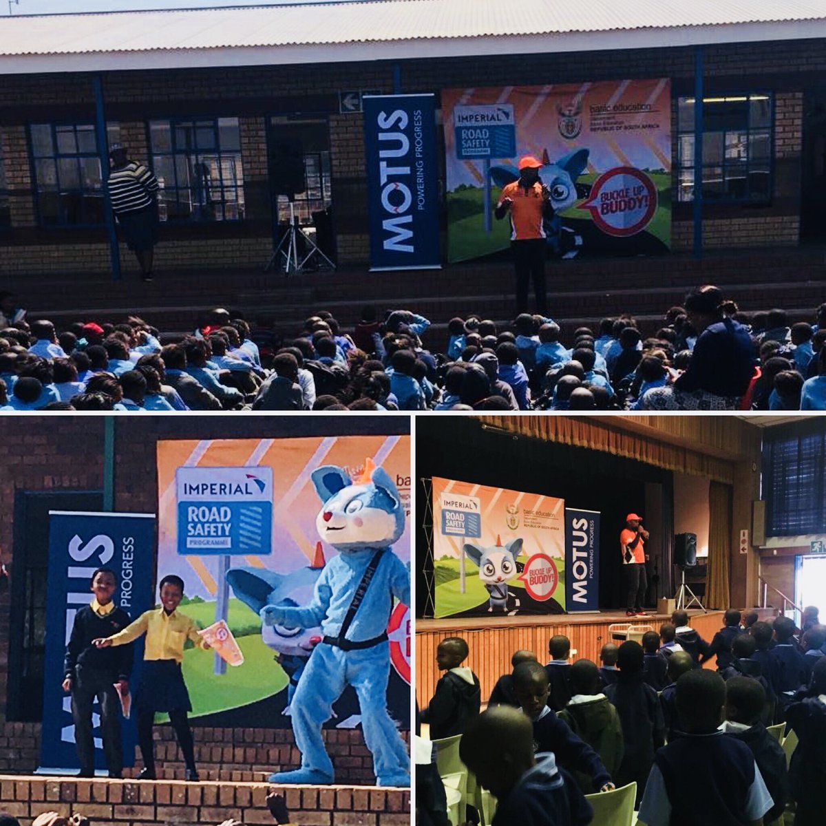 MotusRoadSafety's tweet image. Road Safety Awareness at Silverfields Primary School, Thuthuzekani Primary School &amp;amp; Patrick Mashego Primary School, Gauteng West #RoadSafety @DBE_SA