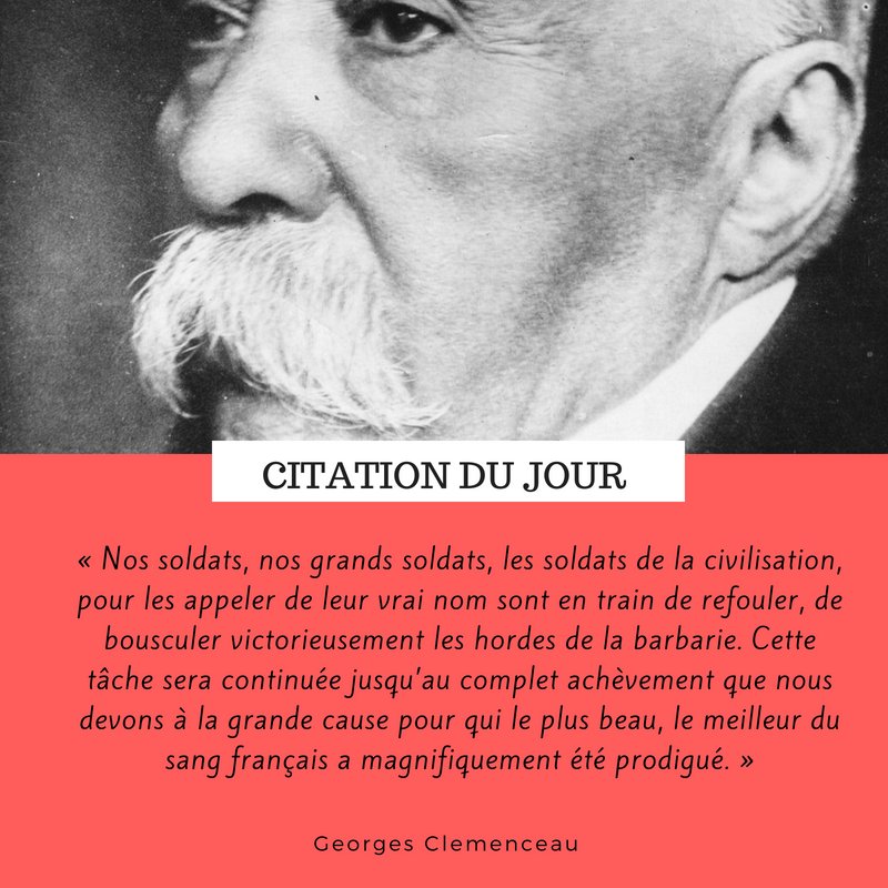 Hotel_DeBrienne's tweet photo. [CE JOUR LÀ]

Mon discours à la chambre des députés rend hommage à nos soldats, alors au coeur d'un combat bientôt victorieux contre la barbarie.

#CeJourLà #OnThisDate #HôteldeBrienne #clemenceau2018 #1GM #WWI #centenaire @Mission1418 https://t.co/laCzrTx3t2