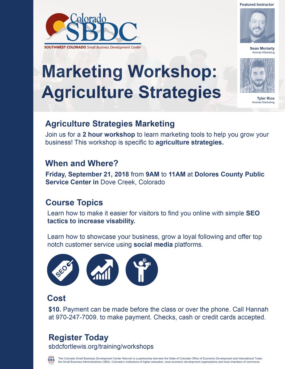 SW Colorado SBDC tweet media