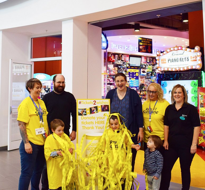On the 1st September 2018, 6-year-old Ethan, along with his family, was treated to a full VIP day out at FountainPark, Edinburgh, thanks to <a href="/funstationuk/">Funstation</a> and <a href="/RaysofSunshine/">Rays of Sunshine</a> .

#Tickets2wishes