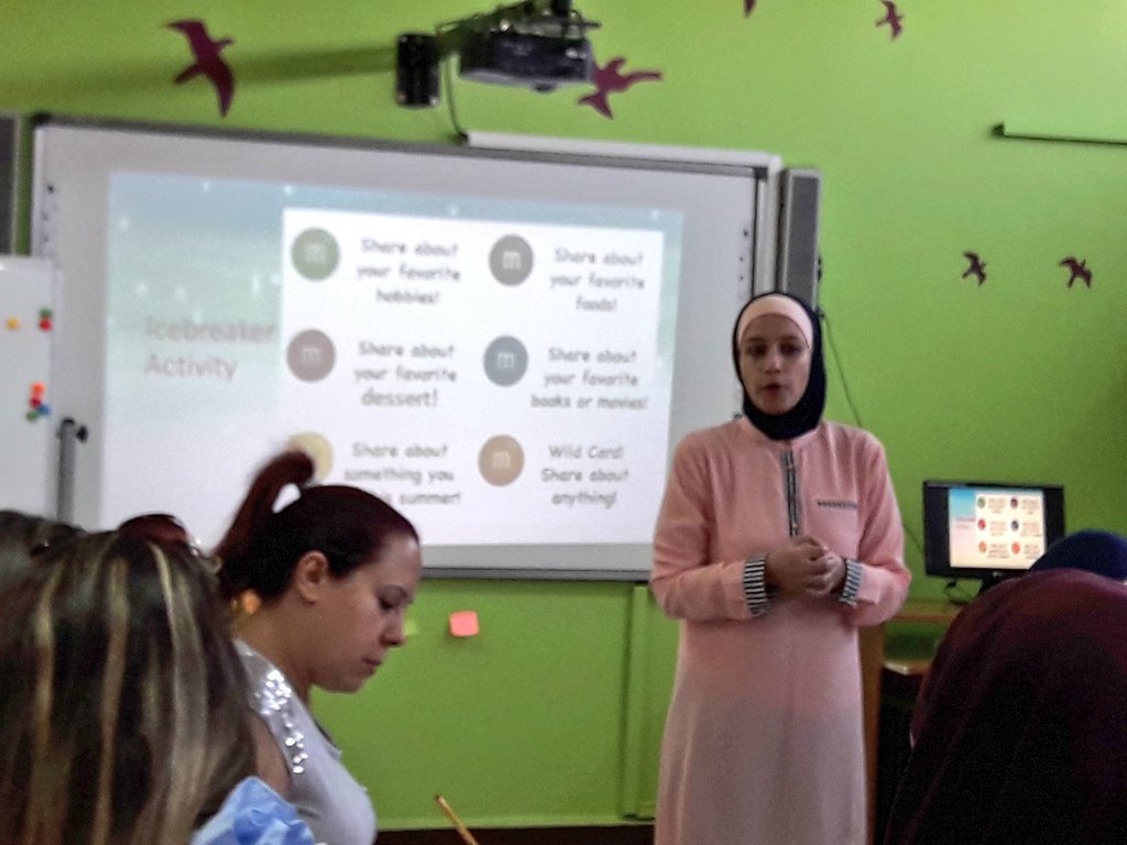AtiehSamah's tweet photo. Better engagement... Better Learning #different strategies and activities to engage learners @MakAishaSchool https://t.co/LOriBDtZ1V