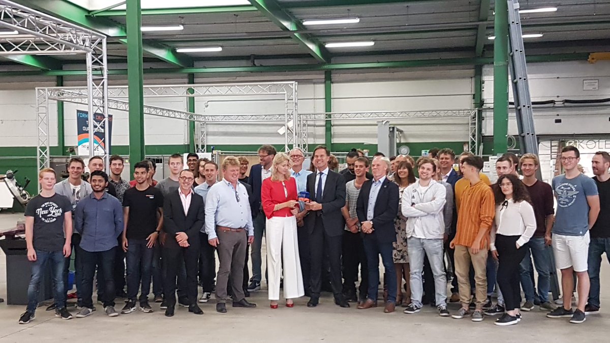 Goed bezoek bij de betafactory. Mona en Mark bijgepraat over de samenwerking onderwijs en bedrijfsleven in onze projecten