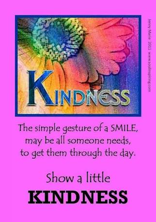 Show a little #Kindness! #JoyTrain #Joy #Love #Peace RT @PrachiMalik
