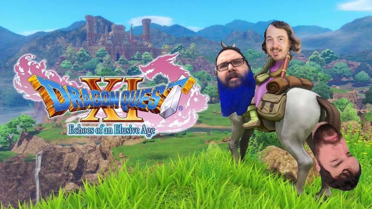 GameSocietyPimp's tweet image. Tonight we'll be playing Dragon Quest XI - Echoes of an Elusive Age. It's a coming of age story in which the adventurer must become a hero! Can Emre do that? No, but it'll be funny to watch him fail.

youtube.com/watch?v=2f86wu…