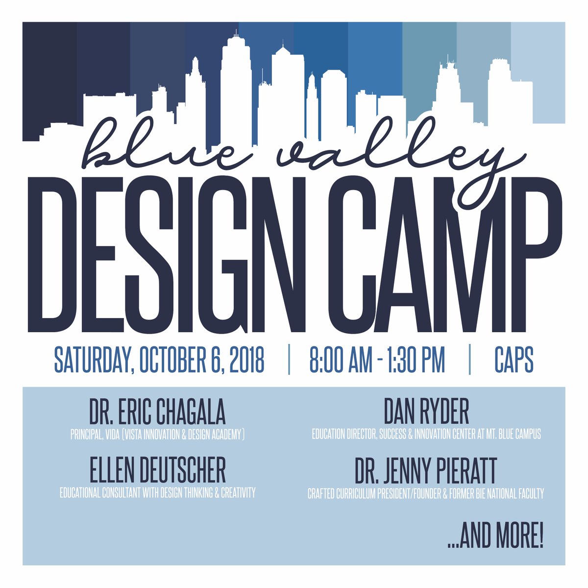 MS Ts...errr...DESIGNERS!!! Join us at the #bvdesigncamp2018 10/6 from 7:30-1:30 at the CAPS building. Come jam with design leaders <a href="/drchagala/">Eric Chagala, EdD</a> <a href="/WickedDecent/">Dan Ryder will be presenting at ACTEM & MassCUE</a> <a href="/lndeutsch/">Ellen Deutscher (she, her)</a> <a href="/JennyPieratt/">Dr. Jennifer R. Pieratt</a>!