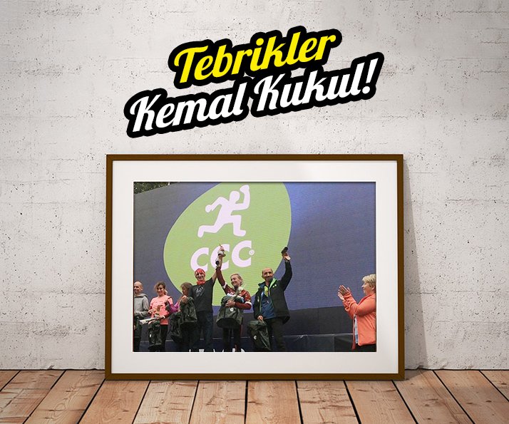 Bu yıl 16. kez düzenlenen, toplamda 170 kilometrelik mesafesiyle Mont Blanc'ı saran dünyanın en zorlu parkur yarışlarından UTMB'de genel klasmanda 74 yaş kategorisinde 1. olarak tarihe geçen Kemal Kukul'u tebrik ederiz!