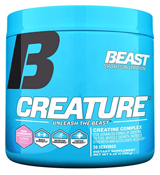 What Creatine are you taking right now?  Have you tried Creature by <a href="/BeastSports/">Beast Sports</a> ? Beast Sports Nutrition – Creature Creatine Complex – Fuel Muscle Growth – Optimize Muscle Strength – Enhance Endurance – Increase recovery with 5 forms of Creatine!  Check it out today and save!