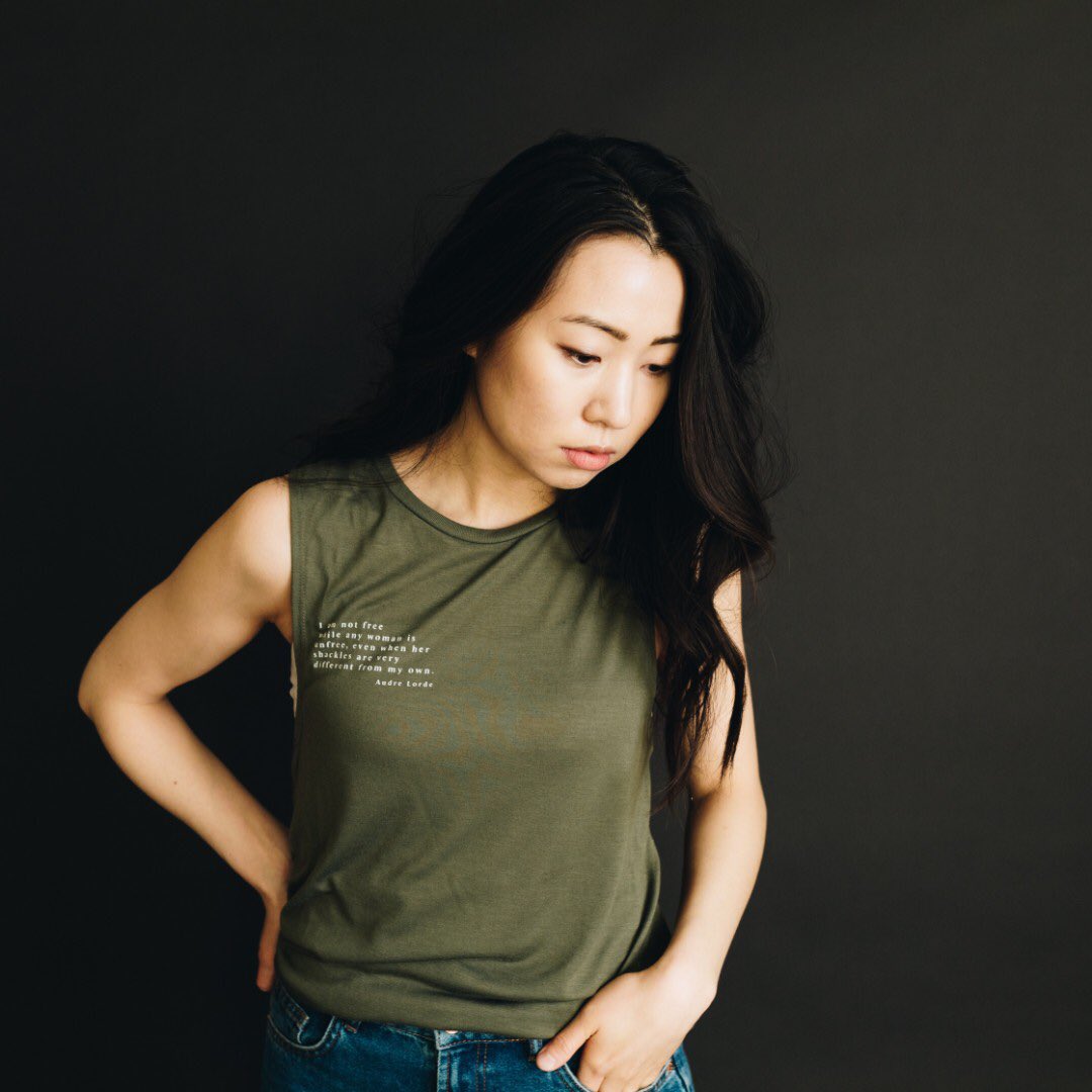 “I am not free when any woman is unfree, even when her shackles are very different from my own.” - #AudreLorde #mysisterorg Shop our Audre Tank here: mysister.org/collections/te…