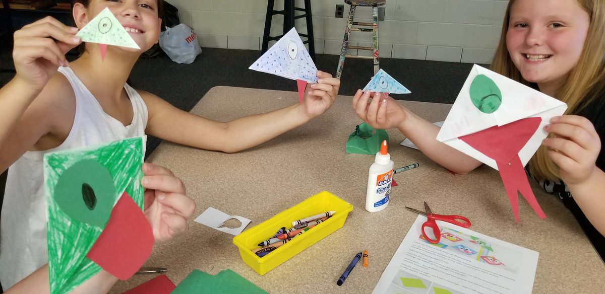 SwalesKelly's tweet photo. Students explore their creativity in the art lab with free choice stations.   Student creations turned into theatrical storylines! @dieckk5 @swartz_creek https://t.co/gCTiPHi1AD