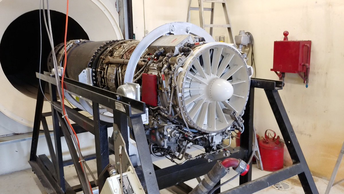 boomsupersonic's tweet image. XB-1 engines are alive! Our J85-15s ran to 95% power on the first go on a US Air Force Academy test cell. We’re continuing to test over the next few weeks, but so far everything looks great. #avgeek