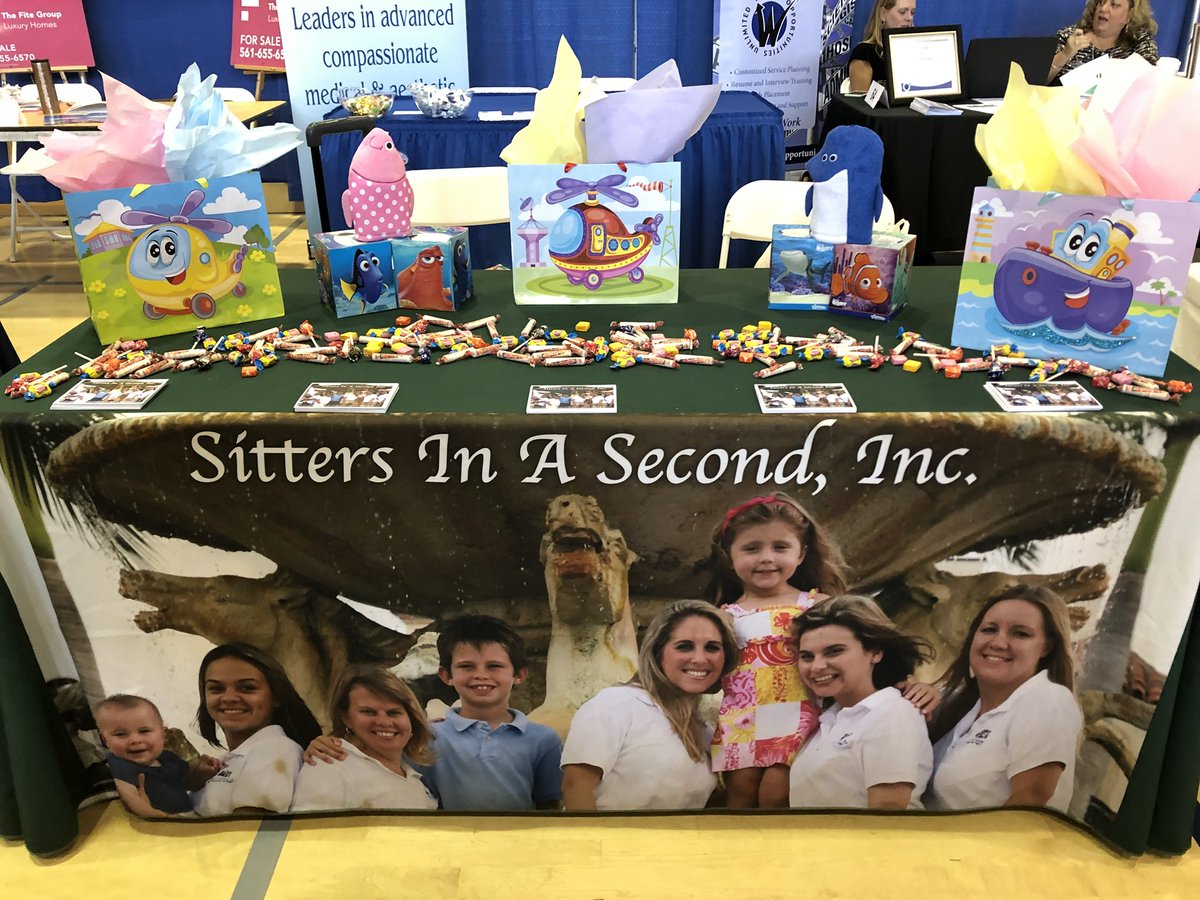 Today Sitters In A Second, Inc. is at the <a href="/PBAUniversity/">Palm Beach Atlantic</a> &amp; <a href="/FloridaAtlantic/">Florida Atlantic University</a> Internship &amp; Job Fairs! We’re looking for great #Sailfish &amp; #Owls so stop by our tables 10a-2p!! #PBA #FAU #JobFair
