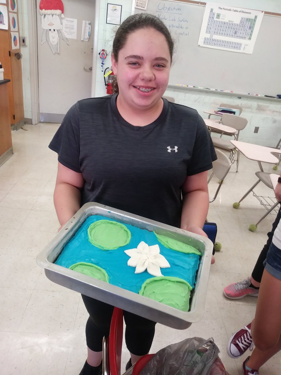So proud of Miss Isabella for her creative/ tasty model of her favorite plant!! Way to think!!! <a href="/UnionEdComplex/">Union Tigers</a>