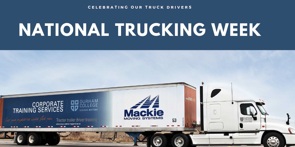 Shout-out to our instructors, our students, and all truck drivers - thanks for being great! #nationaltruckingweek #celebrateawesome