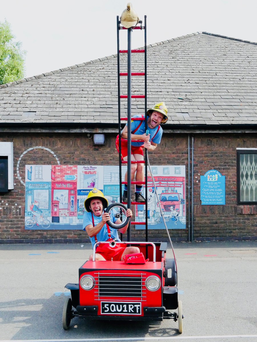 Circadian (@circadiantroupe) on Twitter photo New #walkabout is here! Introducing THE FIREMEN! Always on call & equipped with a 10ft ladder & #Firemen’s pole, the Firemen truly have all the gear but no idea! #live #acrobatics #comedy #slapstick #humour <a href="/tiagocircus/">Tiago Fonseca</a> #streettheatre #clown #Bookings circadiantroupe.co.uk/acts/the-firem… New #walkabout is here! Introducing THE FIREMEN! Always on call & equipped with a 10ft ladder & #Firemen’s pole, the Firemen truly have all the gear but no idea! #live #acrobatics #comedy #slapstick #humour <a href="/tiagocircus/">Tiago Fonseca</a> #streettheatre #clown #Bookings circadiantroupe.co.uk/acts/the-firem…