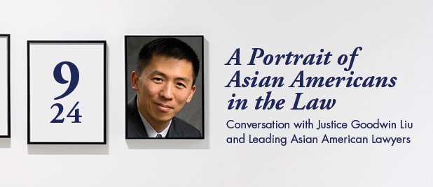 "A Portrait of Asian Americans in the #Law": Join Justice Liu for a Discussion with Leading Asian American Lawyers, 9/24 at 4:45pm
RSVP now to join this conversation about the recently released two-year study of #Asian Americans in the #legal field.
Read: ow.ly/kvpY30lHuis