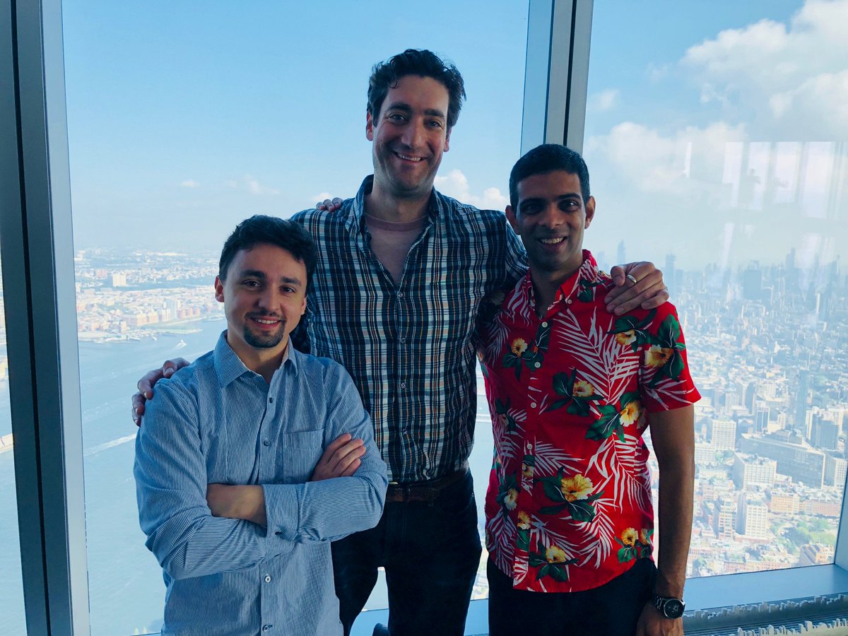 A big welcome to <a href="/vikramblings/">Vikram Rao</a>  and Andrey Yamshchikov on their first day at <a href="/alluvium/">Alluvium</a>! Along with each being an amazing data scientist and engineer, respectively, they helped me reach a new milestone as this was the first time we had two new employees start on the same day.