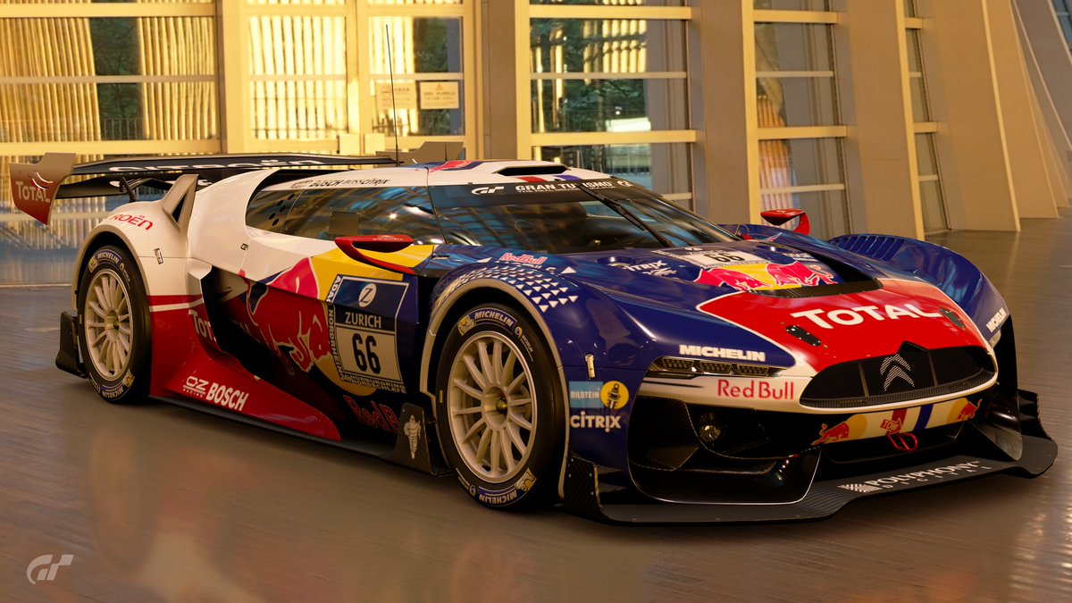 Icmモータース公式 日産 ジャガーのお店 おはようございます Citroen Racing Red Bull Gt By Citroen Race Car Gr 3です シトロエン初の制作となります 基本データ収集のためニュルでの製作を行いました 7速トランスミッションは純正状態から小変更を