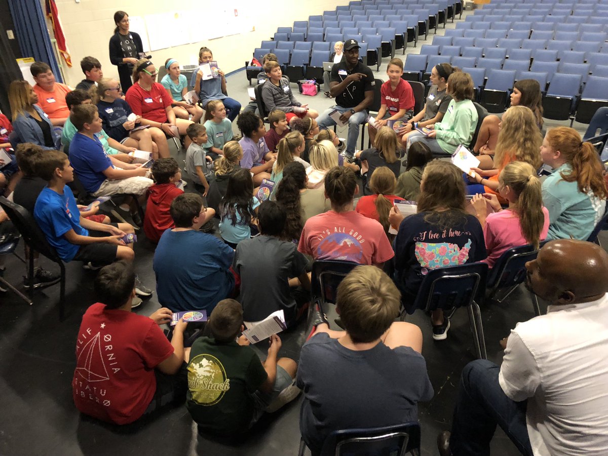 DCMSTigers's tweet image. What an awesome experience today--teaching our kids to be leaders and to share their strengths and positivity to support their peers. #sourcesofstrength #hopehelpstrength @DawsonSchools