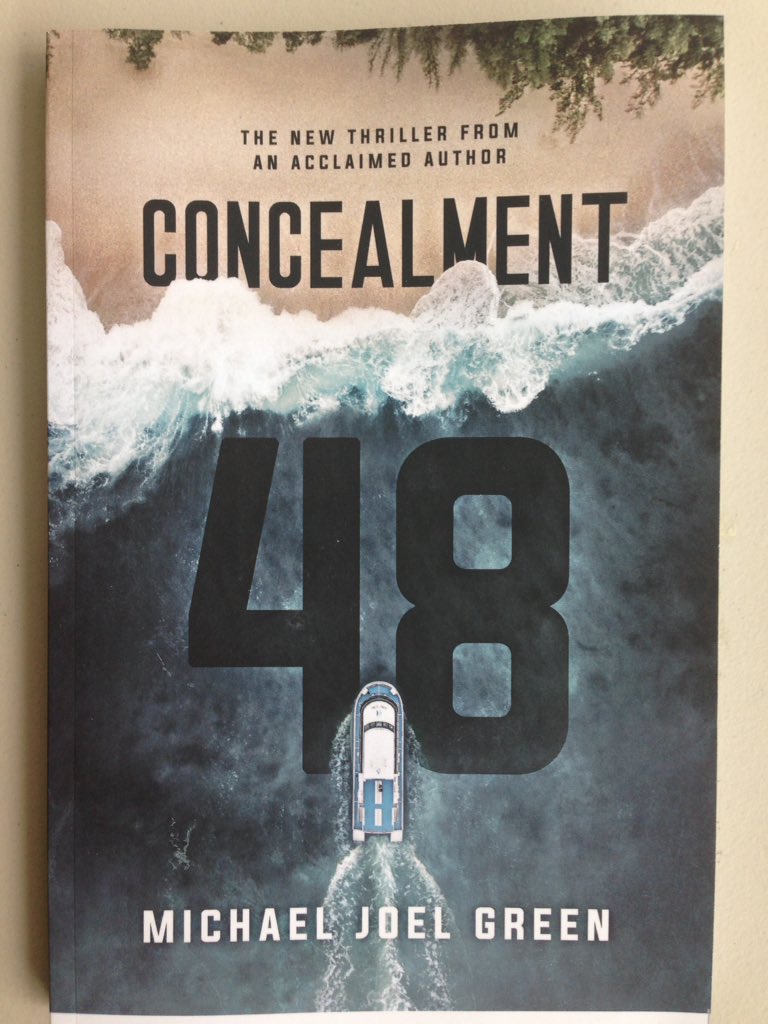 Thrilled to get my copy of "Concealment 48" by my good friend <a href="/michaeljgreen99/">Michael Joel Green</a>... pretty disappointed, though, that the cover doesn't say "Acclaimed Author AND Former Roommate of John Gunter"! Get it and read it! amazon.com/gp/aw/d/172452…