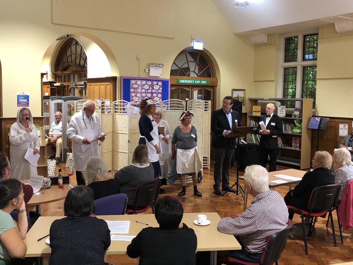 chris_davison1's tweet image. .. huge shout out to the ‘Hamitups’ for their performance tonight at a sold out Murder Mystery evening at #KetteringLibrary👏👍 more than just books Libraries are an important community hub we need to protect for this generation and the next📚🙌 @NTelegraph @weaver_steph #FOKL