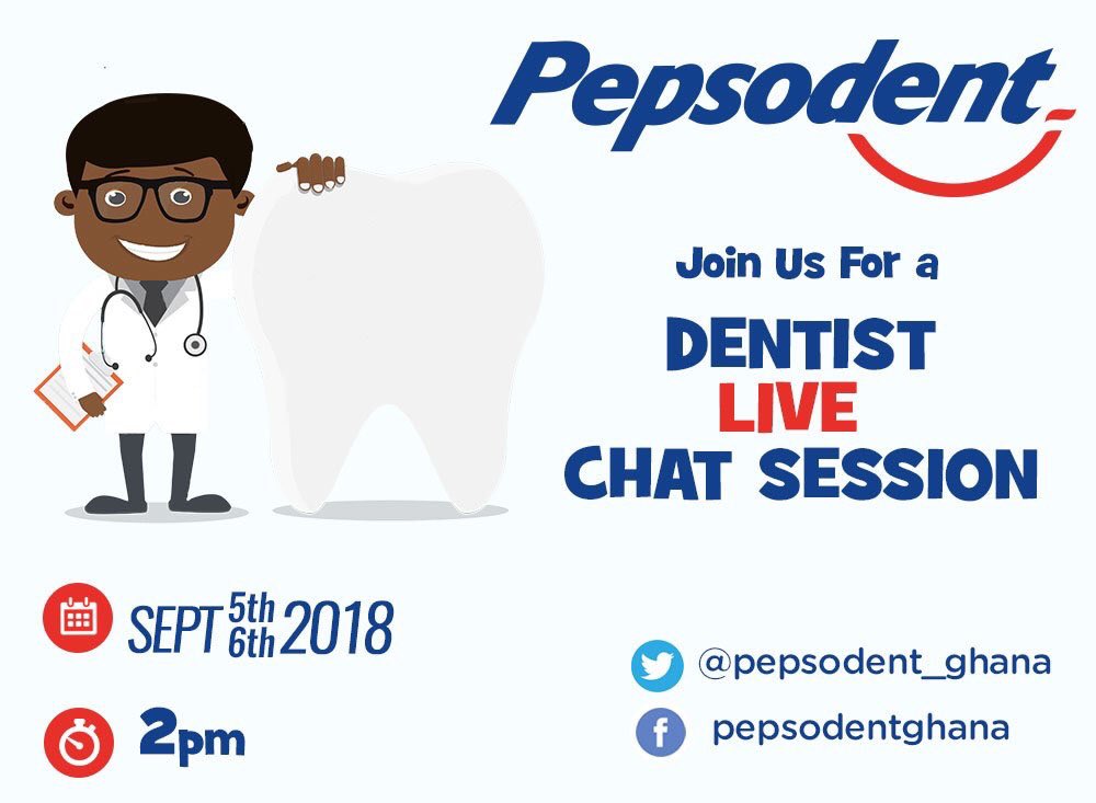 oluwa_montana's tweet image. You don't have to waste transportation fare to attend @Pepsodent_ghana dentist live chat.. 

Just stick to your computer/laptop or mobile phone and get your questions ready for tomorrow 

#PepSensitiveRepairs