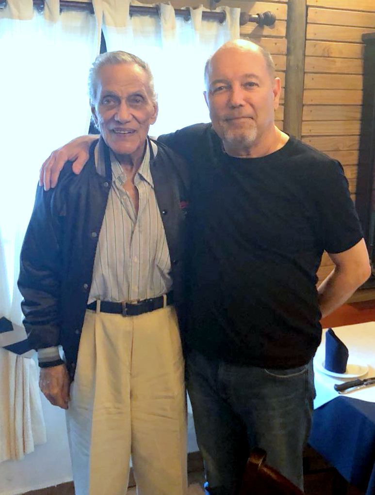 Rubén Blades on X: "Con mi papá en su cumpleaños número 94. https://t.co/QGMXauGXcK" / X
