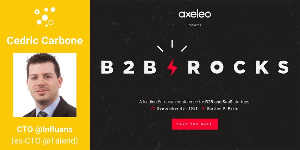 carbone's tweet image. Thanks @axeleo for the tonight #b2bRocks speakers afterwork. See you tomorrow at the conference! I will speak at 5.20pm: You have #data, now use #AI and #MachineLearning to deliver more value