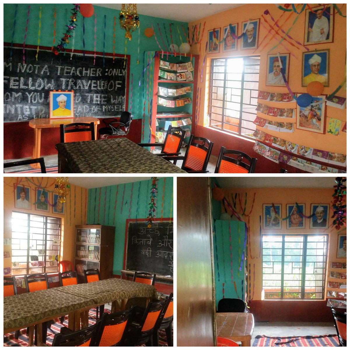 maybevinod's tweet photo. Be the change you wish to see in the world. From my side I've changed the atmosphere of room from STORE to LIBRARY. @Manmohan4Peace , We are currently working for it's #Transformation. Good to work by the support of energetic D.M. @rahulias6.
@PiramalFdn @NITIAayog @thegfprogram https://t.co/O7MXtbSNYx