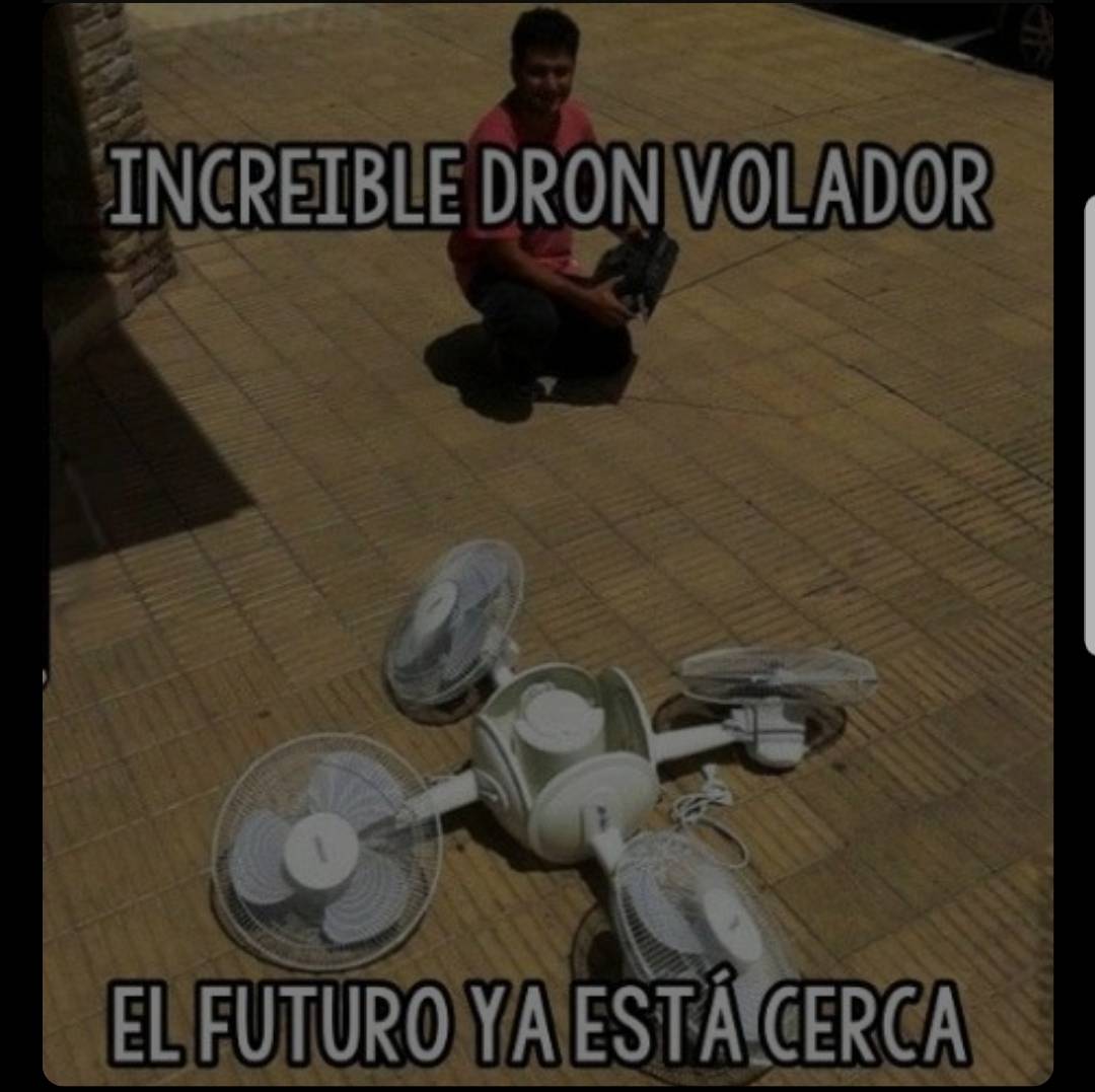Será que funciona? 🤔 #memes #funciona #invento #dron #algoTonto #humor, image size:1080x1077