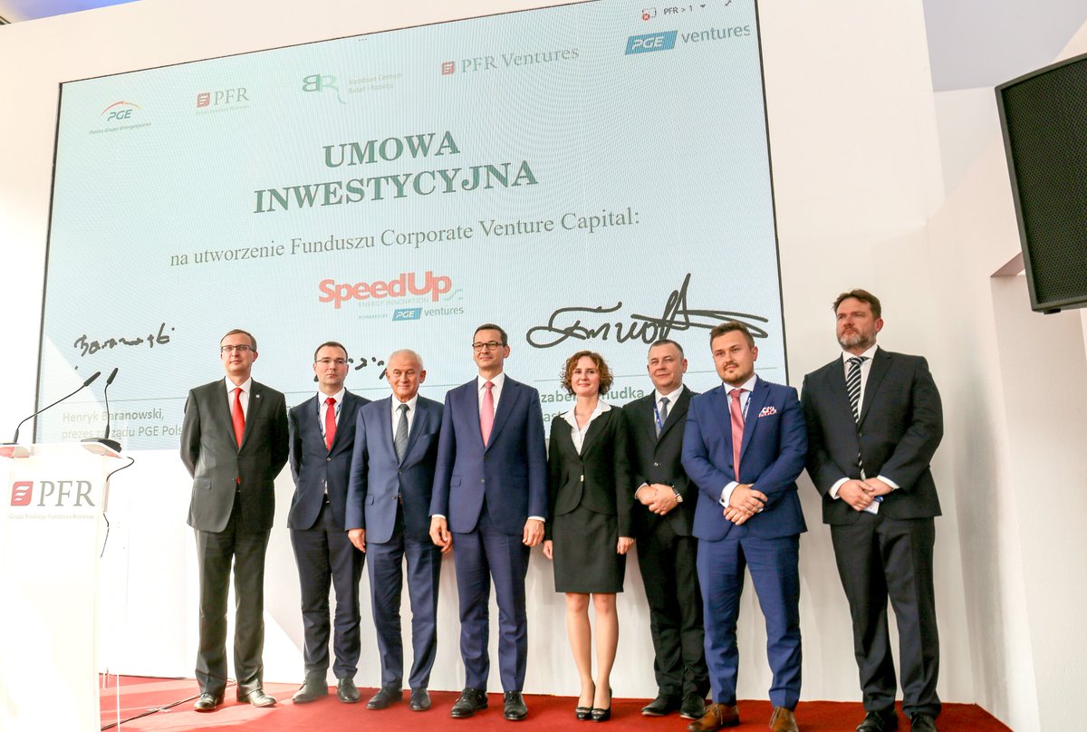 Z inicjatywy PFR, #PGE i <a href="/NCBR_pl/">NCBR</a>  powstał fundusz SpeedUp Energy Innovation #SEI. Zainwestuje w start-upy z obszarów: przemysł 4.0, digitalizacja, magazynowanie energii, elektromobilność, cyfryzacja kontaktu z klientem czy big data.
👉 mediapfr.prowly.com/37649-100-mili…
