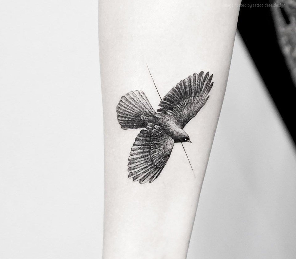geometric sleeve crow tattooTikTok Search