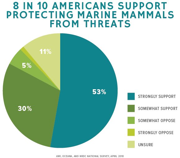AWIOnline's tweet photo. Polling shows 8 in 10 Americans support protecting #MarineMammals from increasing threats such as commercial fishing gear. Thankfully, @SenateCommerce passed S. 2773 to #DefendMarineMammals and #ReduceBycatch off the #California coast line. https://t.co/bKMwxJOj9p