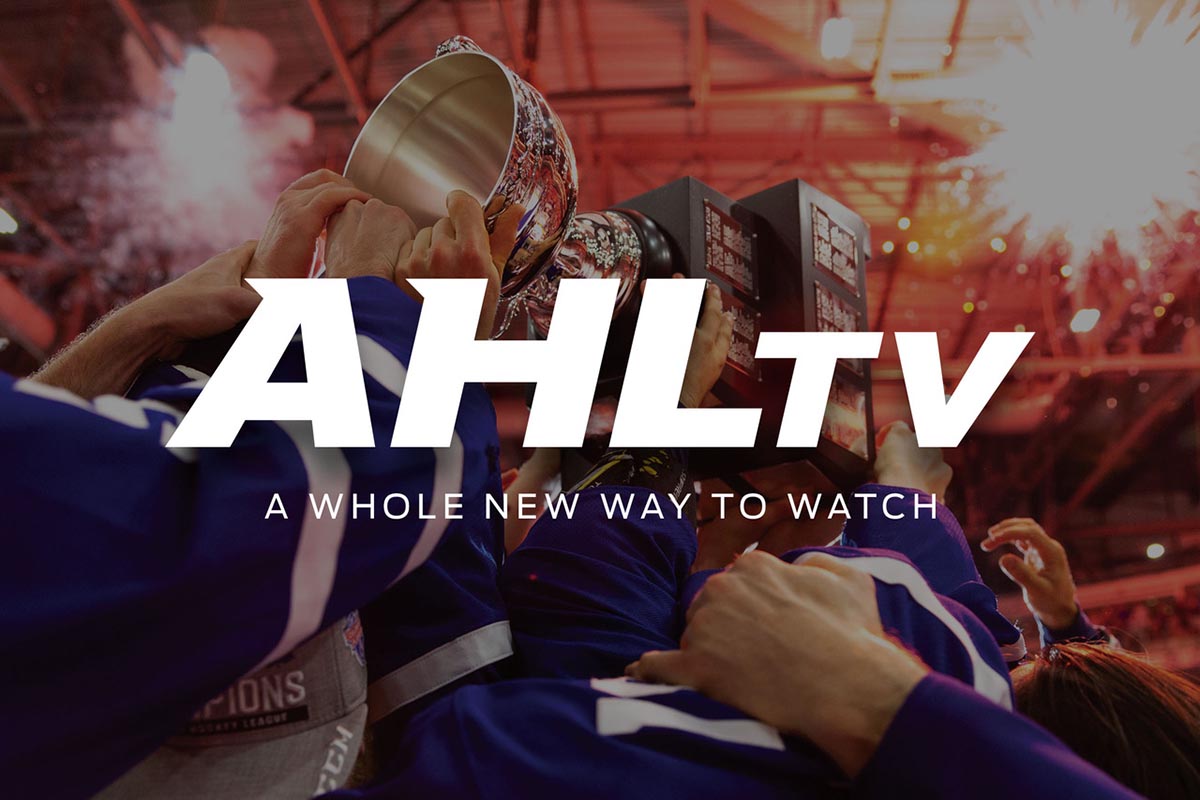 TheAHL's tweet photo. Introducing #AHLTV, a whole new way to watch the AHL.

📺: https://t.co/8gaDEYpI7K https://t.co/E4edUQOl0W