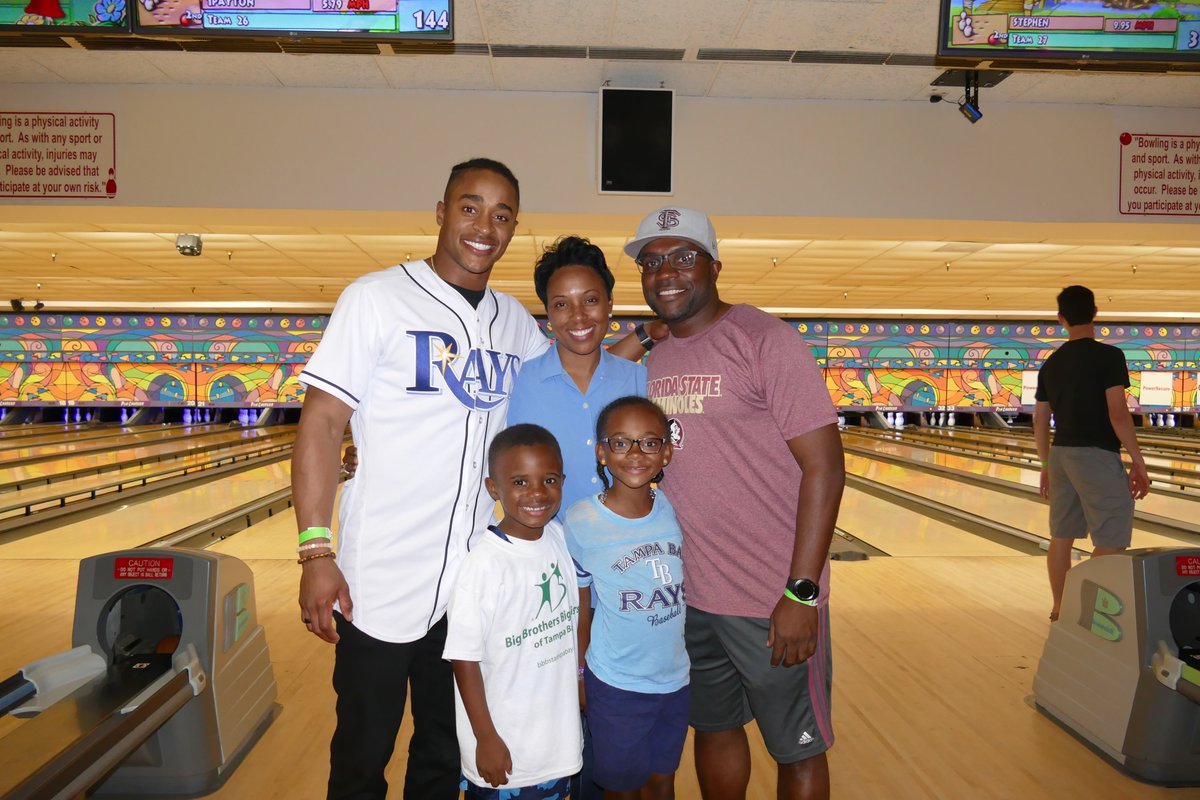 RaysCommunity's tweet photo. Fan voting for the 2018 Roberto Clemente Award is now open! Vote #MallexEffect for his leadership in our community!
This summer, Mallex participated in @BBBS_TampaBay Bowl for Kids' Sake, which raises over $200,000 annually! #RaysUp
VOTE // https://t.co/lOQeUesxXF https://t.co/W3OQ5BITuU