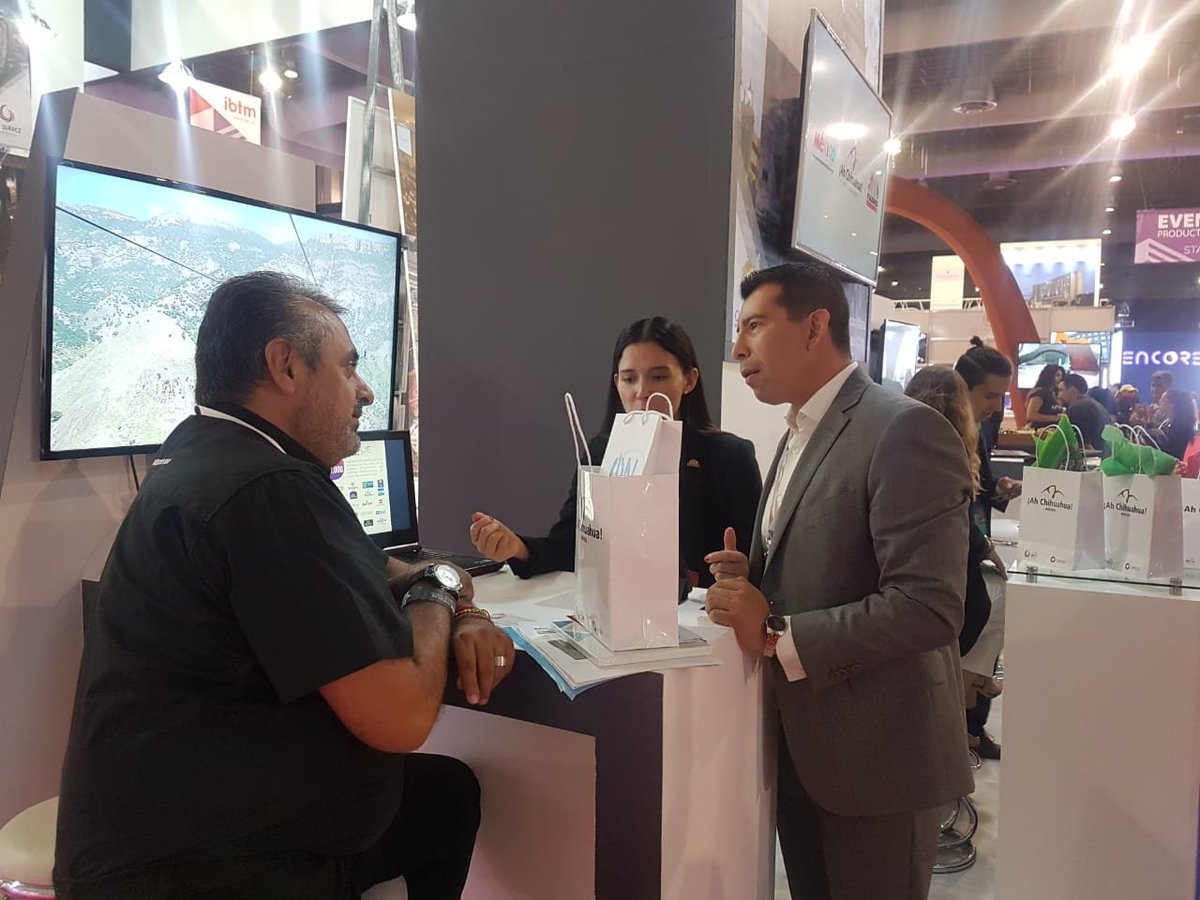 ¡Ya estamos en @IBTMAmericas_Es en CDMX! Presentando lo mejor de Turismo de Reuniones. Estamos seguros de que Ciudad Juárez es tu destino ¡Ven a conocerlo!

#IBTMAmericas2018 #meetingindustry #eventprofs #networking