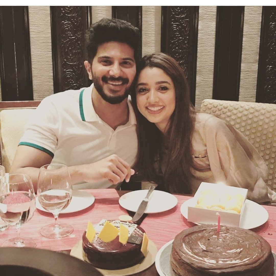 24GoogleFIlms's tweet photo. Lovely pair #DulquerSalman &amp; #Amalsufiya.

@dulQuer #DQ https://t.co/hza5x9jRFe