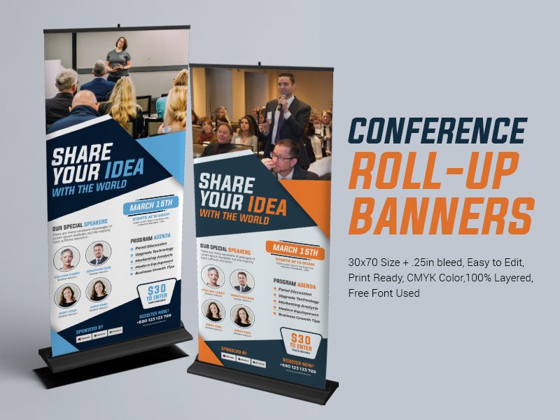 Ashraf Hossain On Twitter Conference Roll Up Banner Roll Up