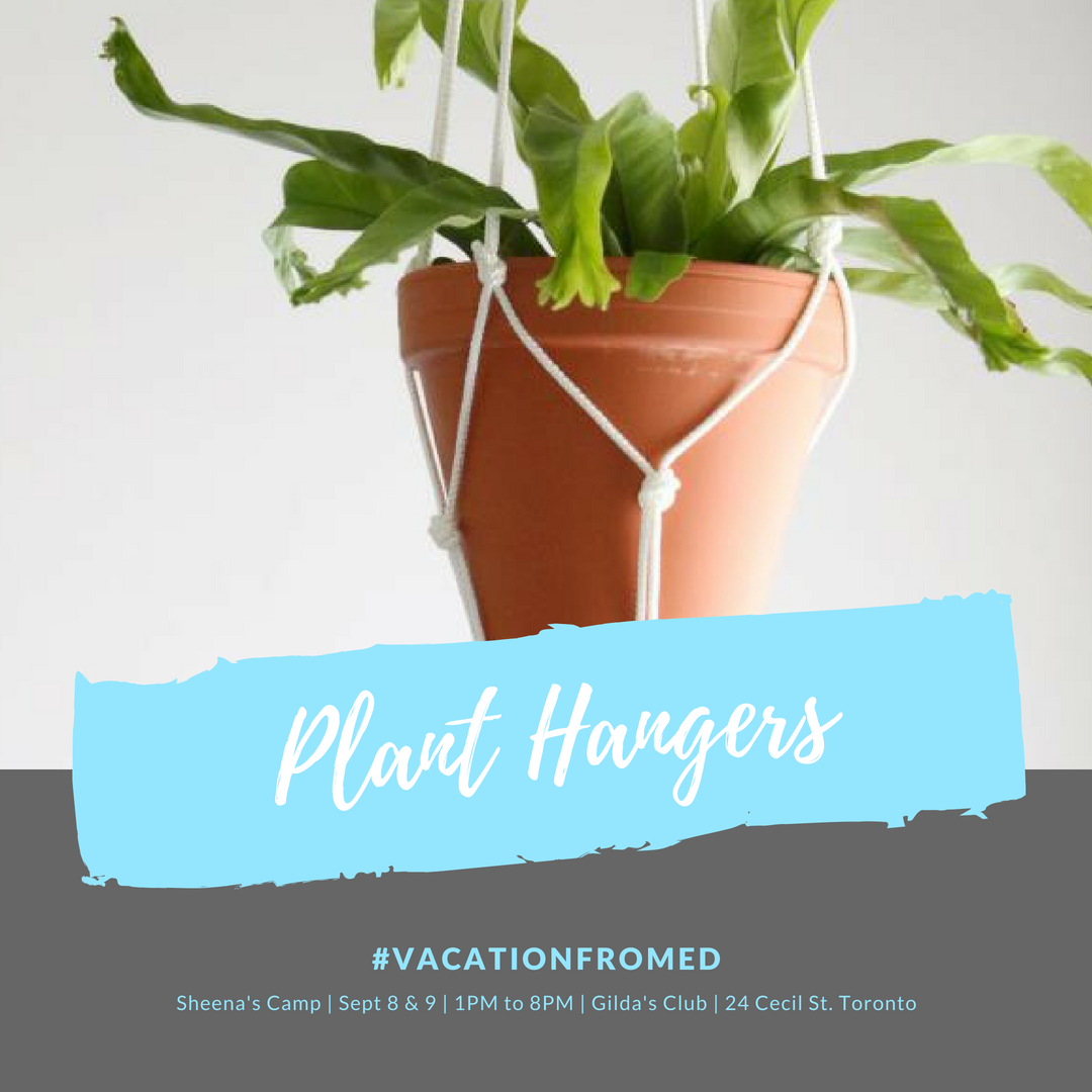 SheenasCamp's tweet photo. Each year we make sure to do a craft that campers can take home with them. This year, we have two fab take-home craft activities for you. The first is Plant Hangers! We’ll provide the pots and plants &amp; walk you through the basics of how to make a hanger for it :)#VacationFromED https://t.co/zFdCukPlGi