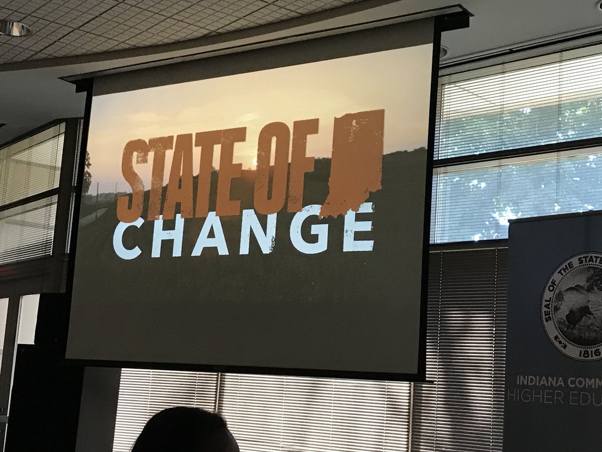 DrSherriBarrow's tweet photo. Premier of @RoadtripNation Indiana! It is outstanding to watch it before it goes public tomorrow night! Plus we get to meet the amazing stars of this documentary! #EnrollmentEnlistmentEmployment #RoadTripNationIndiana #StateofChange @jones_flora https://t.co/xtbhFzOouF