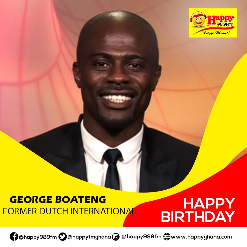Happy Birthday to Ghanaian born former Dutch International George Boateng. 