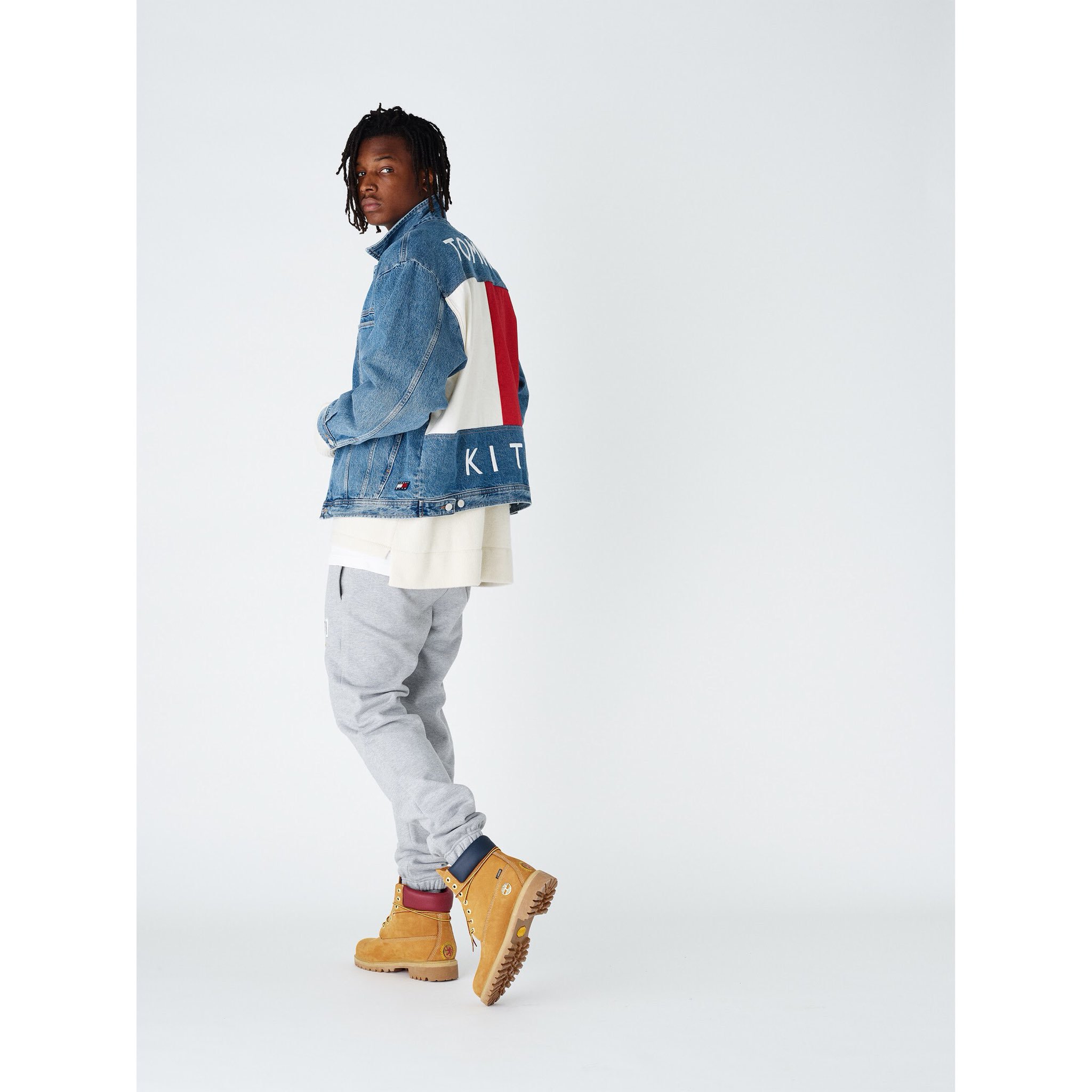 kith tommy hilfiger denim jacket