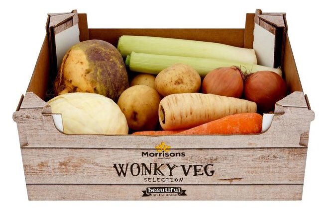 aplastic_planet's tweet photo. #Wonky veg is just veg! 

@LidlUK have 5kg box for £1.50
@Morrisons have a box for £3.50
@tesco wrap their wonky veg in #plastic when standard 🍆 come loose.

FFS @tesco - what is wrong with you?? 🤯🤯. It’s already wonky. You need your heads examining. They don’t need bags https://t.co/bUIcB3EJJC