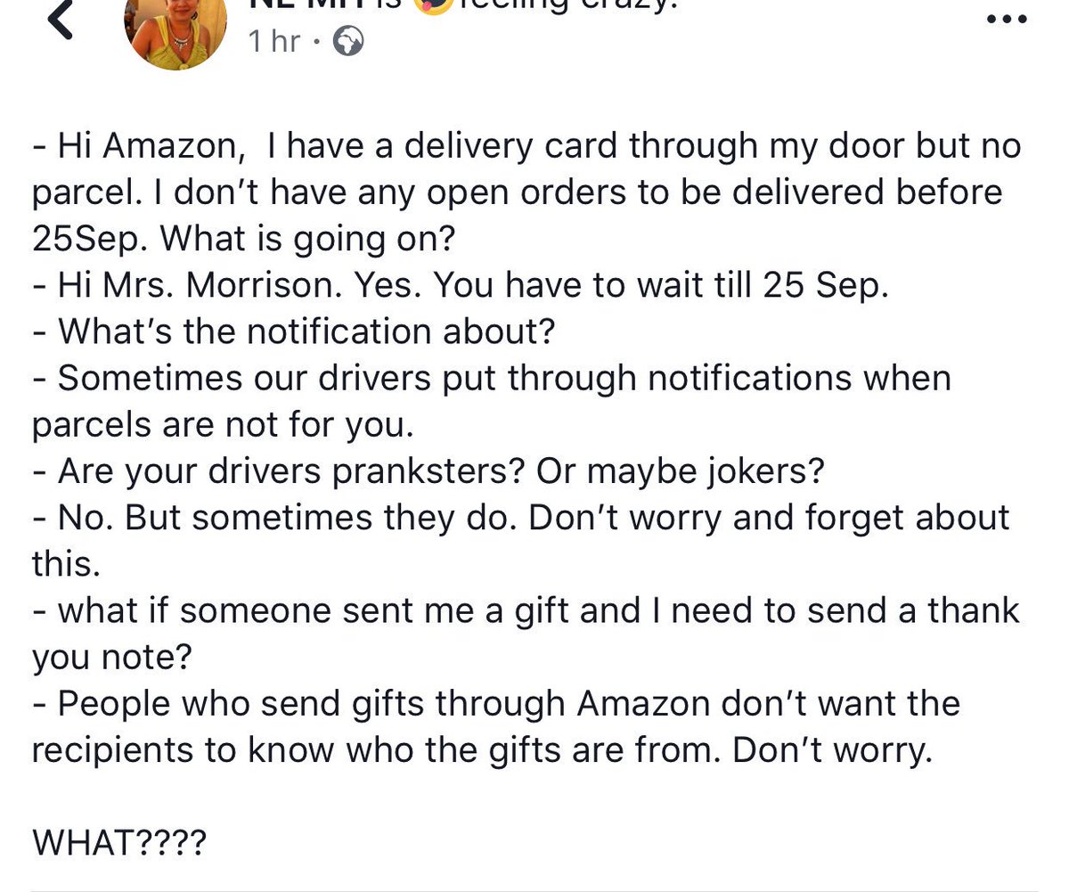 Send amazon gift anonymously i can a from CAN I