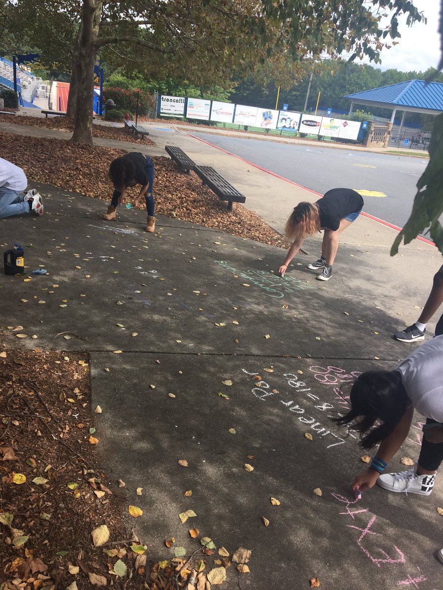 anoland314's tweet image. Parallel lines and transversals outside using chalk line makers!!! #mathapplications